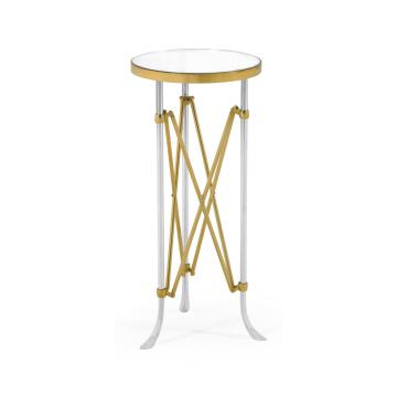 Round Accent Table Vanity