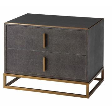 Bedside Table Blain in Tempest Shagreen