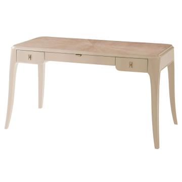 Dominique Writing Table in Lux Finish