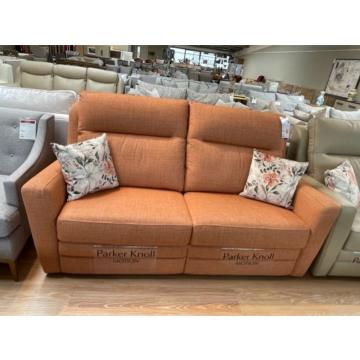 Clearance Parker Knoll Chicago Large 2 Seat Power (3 way) Sofa in Hatton Russett