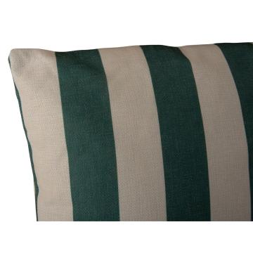 Jade Stripe Square Scatter Cushion