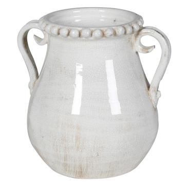 Pavilion Chic Vase Distressed White Medan