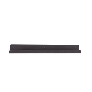 Ivybridge Black Metal Wall Shelf Small