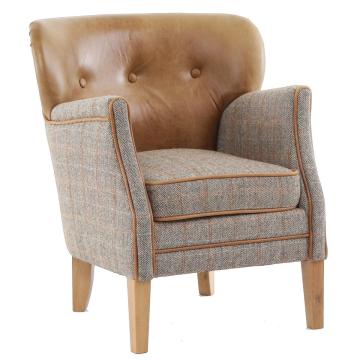 Armchair Elston in Harris Tweed