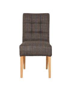 Colin Dining Chair in Harris Tweed