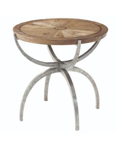 Round Side Table Weston in Echo Oak