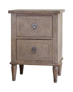 Pavilion Chic Bedside Table Costwold with Drawers