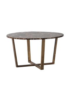 Pavilion Chic Coffee Table Emperor Round in Marble